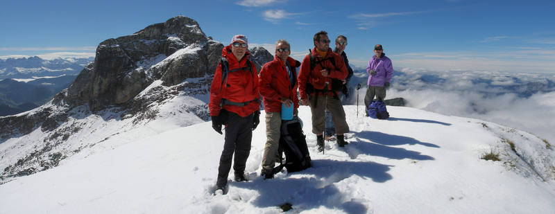Vue panoramique du sommet